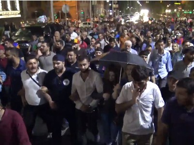 March against Armenia ex-President’s release ends, will resume tomorrow
