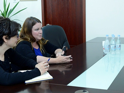 Armenia deputy justice minister receives US Embassy Political Affairs Officer