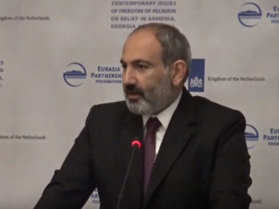 Armenia Premier attending conference on freedom of religion or belief