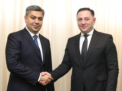 Armenia National Security Service Director meets with Georgian counterpart