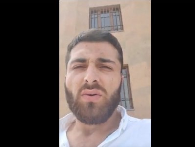 Jivan Abrahamyan released, posts live video on Facebook