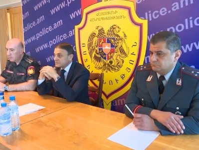 Armenia Police Chief holds consultation ahead of elections in Kotayk Province