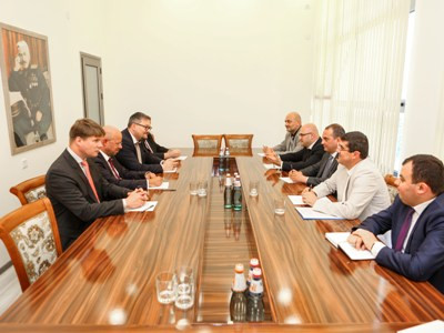 German MPs visit Karabakh, received by Arayik Harutyunyan