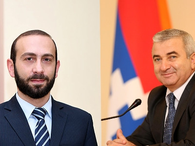 Karabakh parliament speaker conveys message to Armenia counterpart on Republic Day