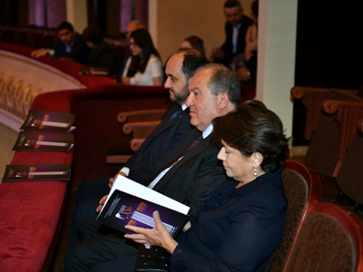 Նախագահ Արմեն Սարգսյանը տիկնոջ հետ մասնակցել է Արամ Խաչատրյանի անվան 15-րդ միջազգային մրցույթի բացմանը