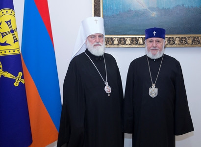 Գարեգին Բ-ն հյուրընկալել է Համայն Բելառուսի Պատրիարքական Էկզարխ միտրոպոլիտ Պավելին