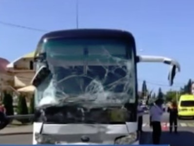 26 injured in Russian Sochi tourist buses collision