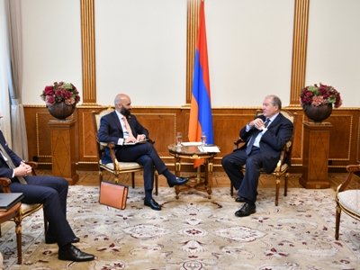President, London-based company chief discuss prospects for Armenia tourism development