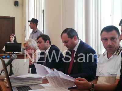 Գլխավոր դատախազը ժամանեց Վերաքննիչ դատարան, որտեղ ընթանում է Քոչարյանի գործով դատը (ֆոտո)