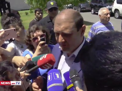 Third Armenia President, former Yerevan mayor refuse to answer questions