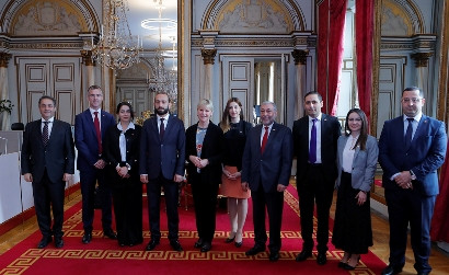 Արարատ Միրզոյանը հանդիպել է Շվեդիայի արտաքին ոլորտի նախարարների հետ
