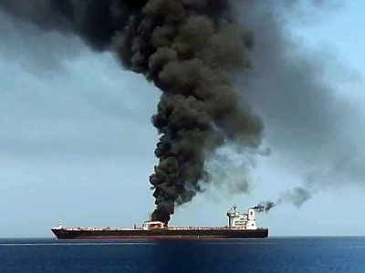 Turkish MFA: We condemn attack on two oil tankers in Oman Strait