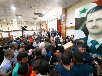 Event for Syrian children organized in Aleppo on initiative of Armenian side