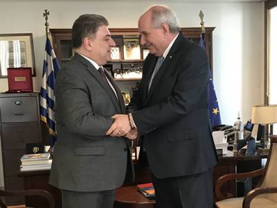 Armenia MFA Secretary General's meetings with Greek MFA officials