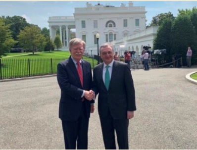 Armenia FM pleased with meeting with John Bolton