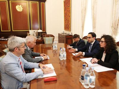 Armenia Deputy PM receives Head of EU Delegation