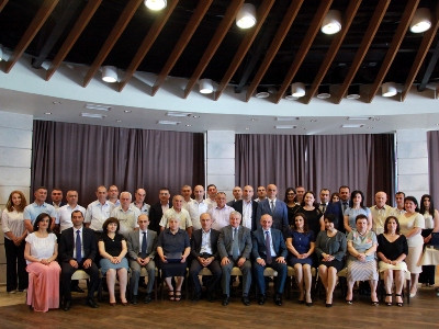 Karabakh President attends Supreme Court case law decisions book presentation