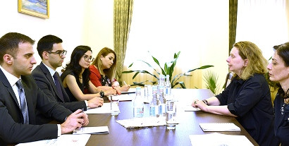 Armenia Justice Minister receives Head of Council of Europe Office in Yerevan