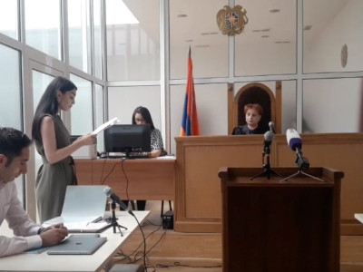 Trial over case of Sedrak Kocharyan vs Artur Vanetsyan is over