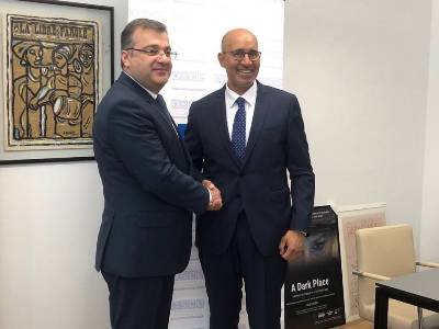 Armenia Deputy FM meets with OSCE Representative on Freedom of the Media