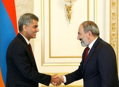 Armenia PM receives outgoing India Ambassador
