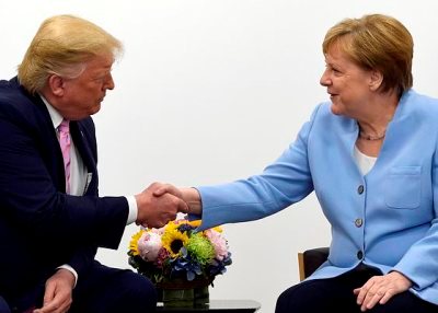 Trump says Merkel is ‘fantastic person’