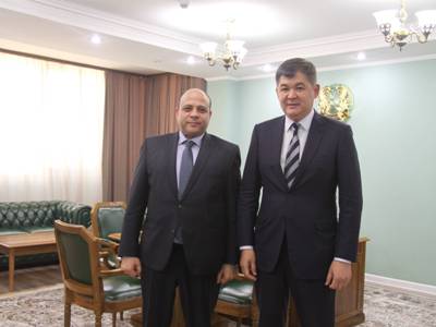 Armenian ambassador, Kazakh healthcare minister discuss cooperation