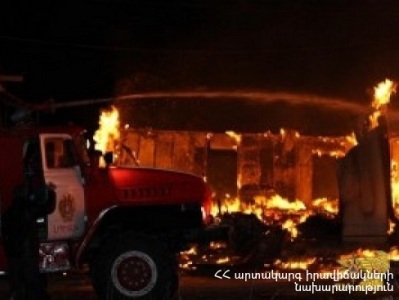 Լոռու մարզում ամբողջությամբ այրվել է տնակ
