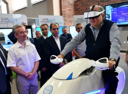 Armenia President visits Belarus High Technologies Park