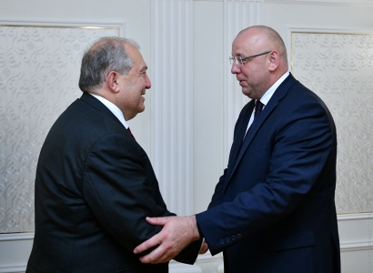 Armenia President meets with Belarus Agriculture and Food Minister