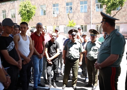 Summer military call-up launched in Armenia