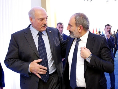 Armenia PM holds phone talks with Belarusian President