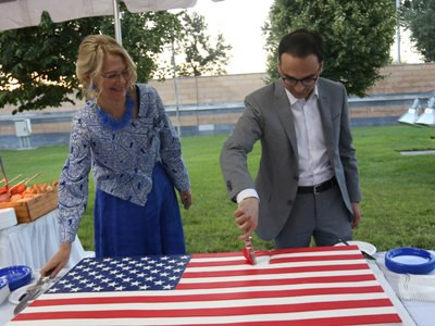 US embassy in Armenia celebrates US Independence Day in Yerevan