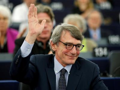 Italian David-Maria Sassoli elected new chair of European Parliament