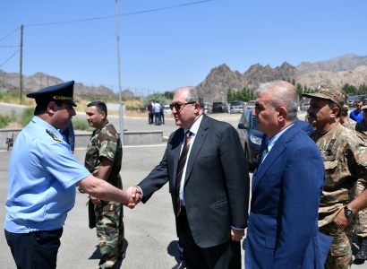 Armenia President visits Meghri Free Economic Zone
