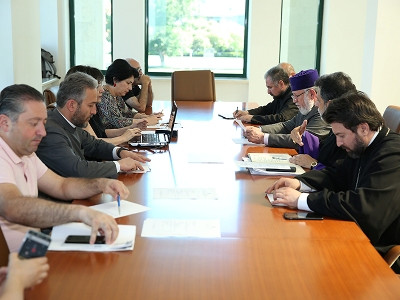 Մայր Տաճարի նորոգության համար նվիրաբերվող օգնությունները համակարգող աշխատանքային խումբը քննարկում է անցկացրել