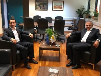 Armenia MP meets with Presidential Commissioner for Humanitarian Issues and Overseas Cypriots