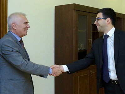 Armenia Justice Minister receives Head of EU Delegation