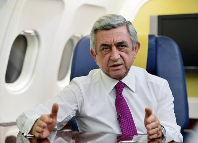 Newspaper: Serzh Sargsyan departed for Germany, Baden-Baden