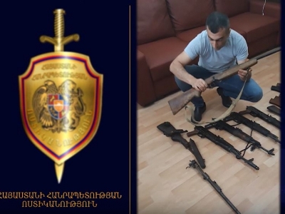 Ոստիկանության Արարատի վարչությունում մի ամբողջ զինանոց է կամավոր հանձնվել