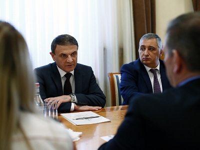 Armenia Police Chief receives President of International Association of Chiefs of Police