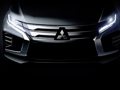Mitsubishi Motors shares teaser of modernized SUV Pajero Sport