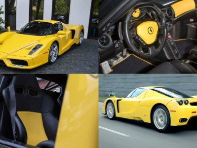 Եզակի դեղին Ferrari Enzo-ն կհանվի աճուրդի