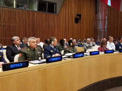 Armenian army's general staff deputy chief attends UN peacekeeping conference