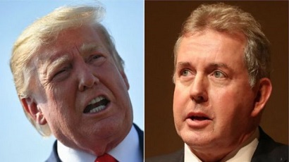 Kim Darroch in new leaked memo: Trump pulled out of nuclear deal with Iran to spite Obama