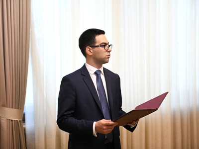 Armenia Justice Minister takes oath of office