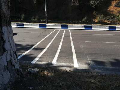 Նորամուծություն. Մյասնիկյան պողոտայում անհարթ գծանշում է արվել (ֆոտո)