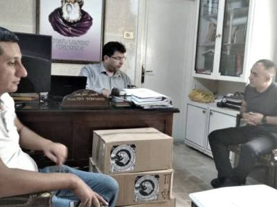 Հալեպի Հայ ծերանոցին եւ զինվորական հոսպիտալին փոխանցվել են բժշկական եւ առողջապահական պարագաներ