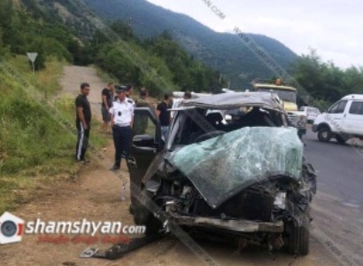 Խոշոր վթար Տավուշի մարզում․ Honda-ն կողաշրջվել է