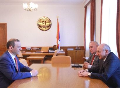 Karabakh President, Armenia Security Council chief discuss cooperation